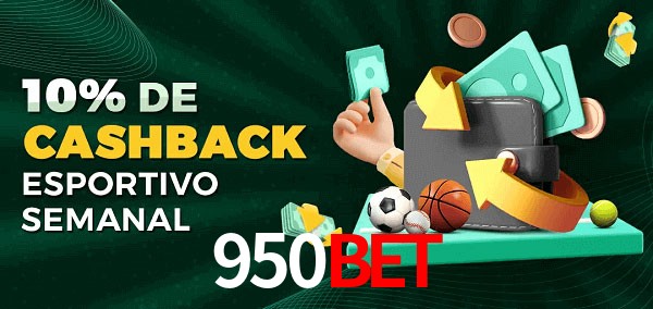 10% de bônus de cashback na 950bet